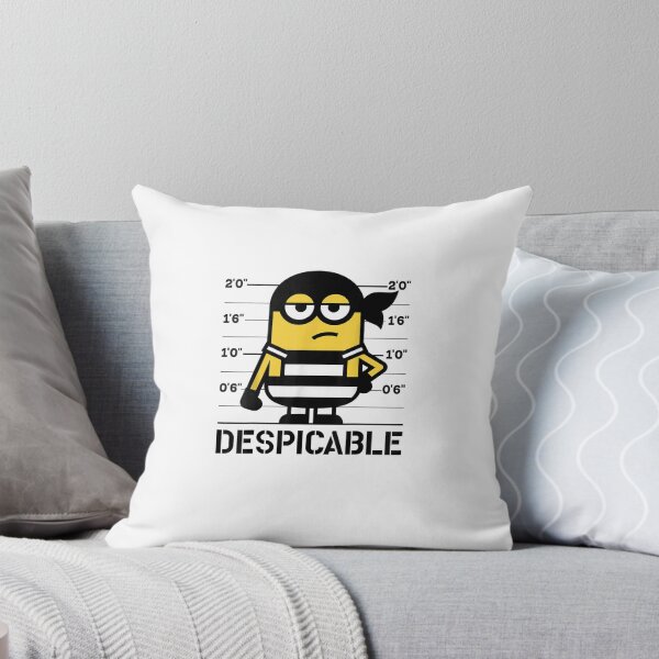 Item preview, Despicable Me Minions Bad Guy Mugshot Graphic designed and sold by RonRenschler.