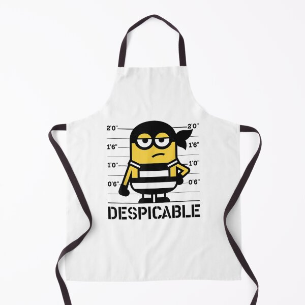 Item preview, Despicable Me Minions Bad Guy Mugshot Graphic designed and sold by RonRenschler.