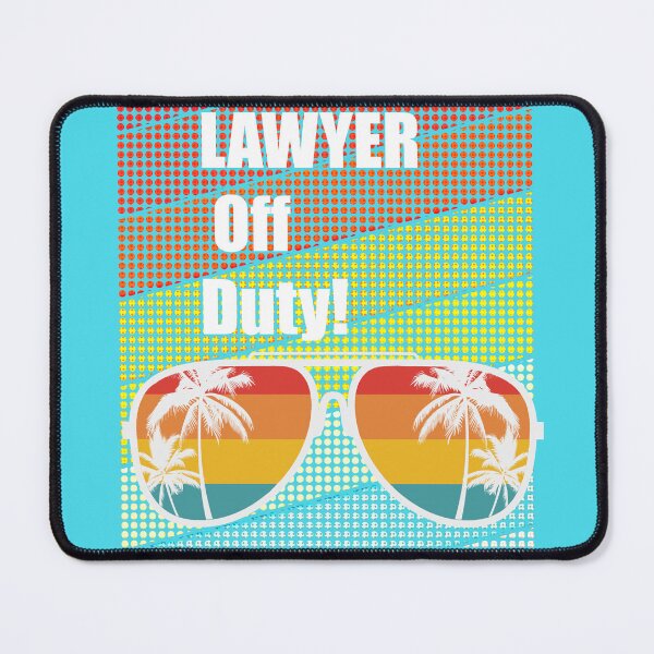 Item preview, Lawyer Off Duty with cool retro sunset glasses designed and sold by CristalleLisa.