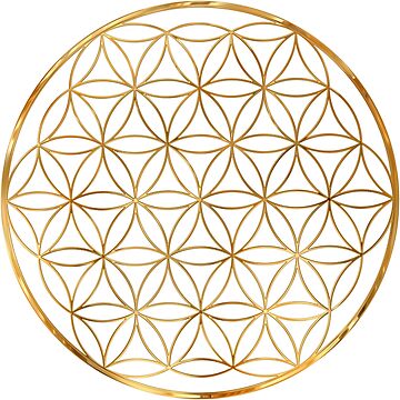 Artwork thumbnail, Flower of Life, sacred circle geometry by TJ Devadatta Best