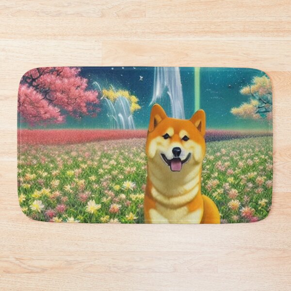 Item preview, Hiroshi Nagai style | generated in Stable Diffusion | Shiba Inu designed and sold by Daemonrat.