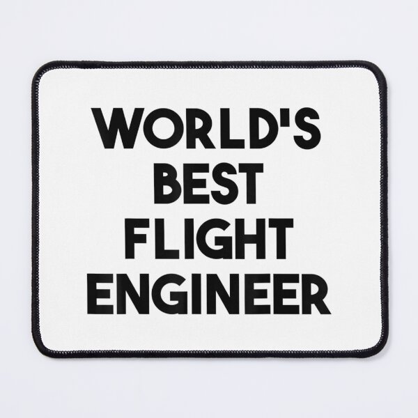 Item preview, World's Best Flight Engineer designed and sold by Jackwidforss.