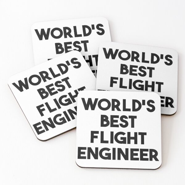 Item preview, World's Best Flight Engineer designed and sold by Jackwidforss.