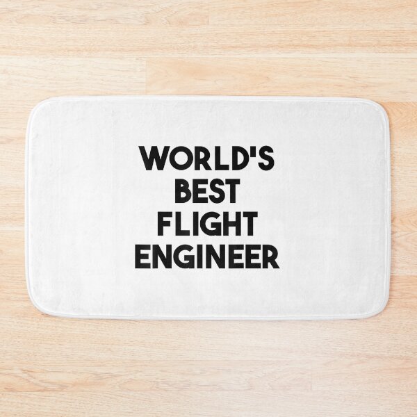 Item preview, World's Best Flight Engineer designed and sold by Jackwidforss.
