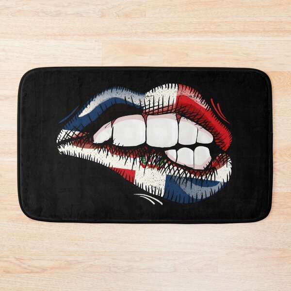 Artikelvorschau, Sexy beißende Lippen Dominikanische Flagge Dominikanische Liebe, taillierter V-Ausschnitt entworfen und verkauft von sroyamirzadh.