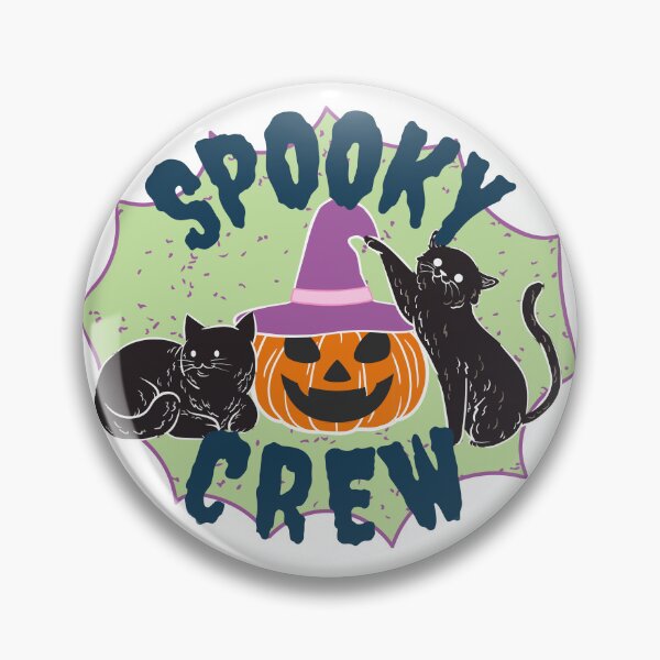 Item preview, Spooky Crew Cats designed and sold by Spacey Kacey's Cosmic Creations.