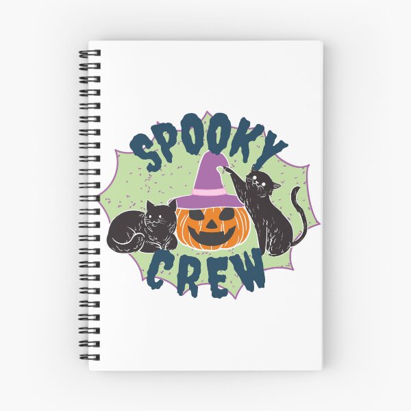 Item preview, Spooky Crew Cats designed and sold by Spacey Kacey's Cosmic Creations.