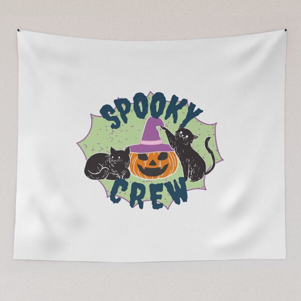 Item preview, Spooky Crew Cats designed and sold by Spacey Kacey's Cosmic Creations.
