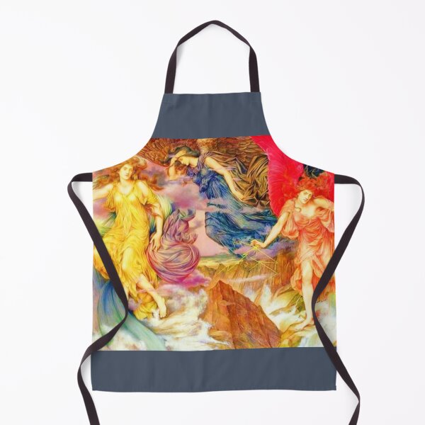 Item preview, The Storm Spirits by Evelyn De Morgan, digitally enhanced by WatermarkNZ press designed and sold by CristalleLisa.