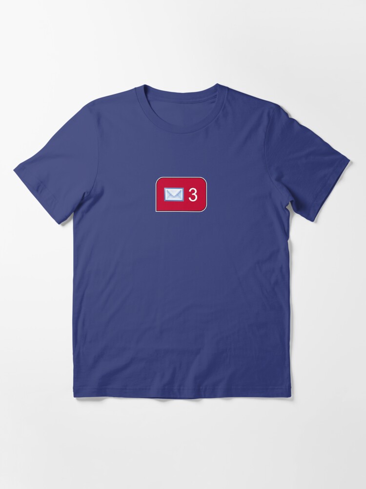Alternate view of BubbleMail - 3 Unread Essential T-Shirt