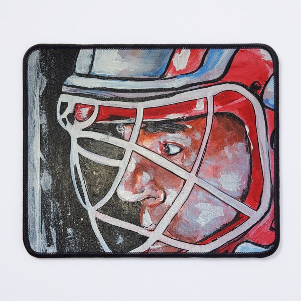 Item preview, CP31, Hockey goal keeper in blue white and red colors. designed and sold by dusso.