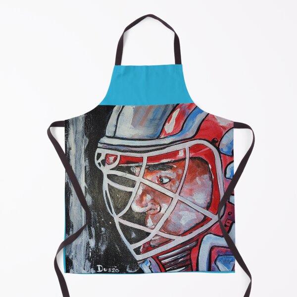 Item preview, CP31, Hockey goal keeper in blue white and red colors. designed and sold by dusso.