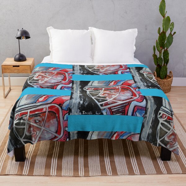 Item preview, CP31, Hockey goal keeper in blue white and red colors. designed and sold by dusso.