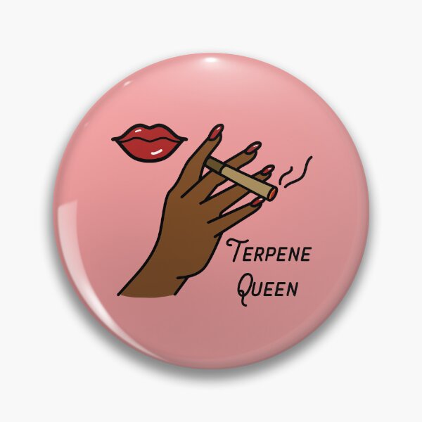 Item preview, Terpene Queen Weed Joint Black Woman With Red Nails and Lips Design - For Stoners/Smoker Girls 420/Weed/Marijuana/Cannabis/Pot Lovers designed and sold by SteamParliament.