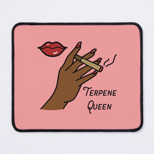 Item preview, Terpene Queen Weed Joint Black Woman With Red Nails and Lips Design - For Stoners/Smoker Girls 420/Weed/Marijuana/Cannabis/Pot Lovers designed and sold by SteamParliament.