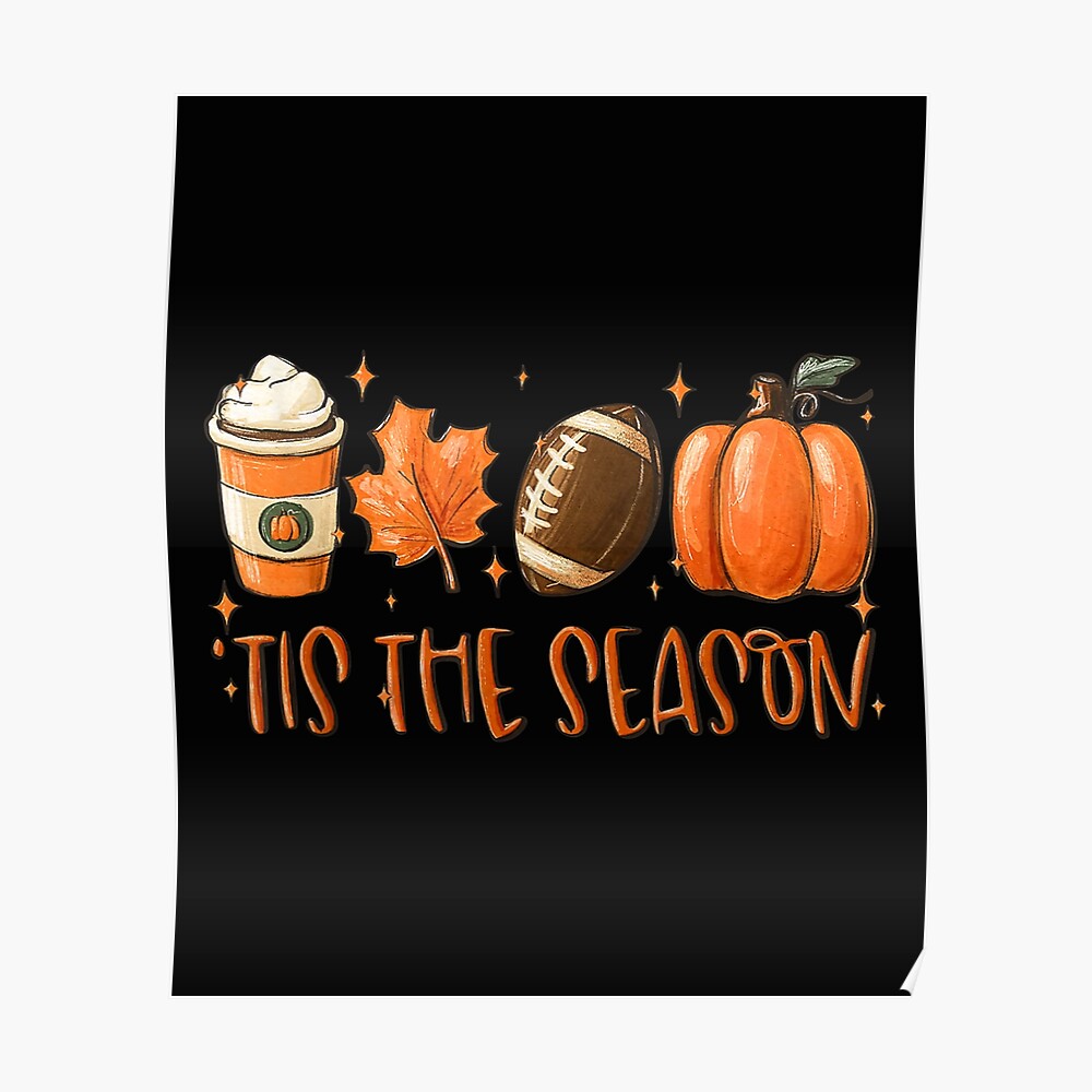 iPhone 12/12 Pro Tis The Season Pumpkin Leaf Latte Fall Thanksgiving  Football Case