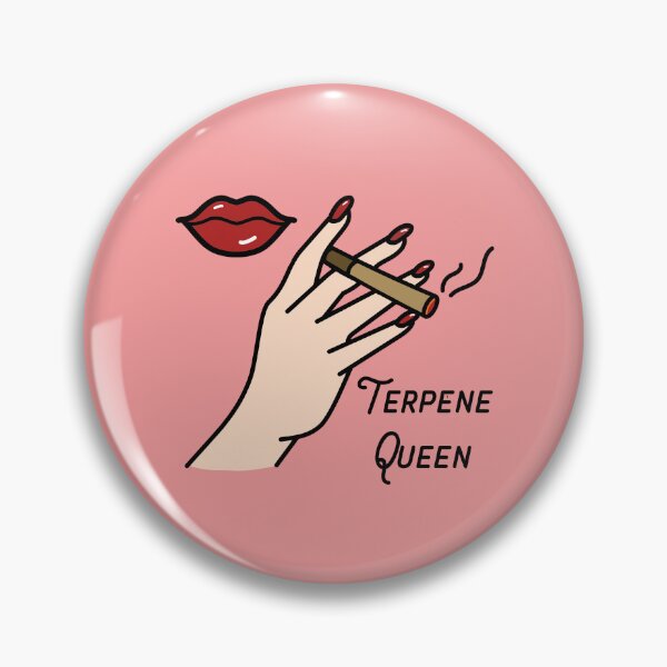 Item preview, Terpene Queen Weed Joint Woman With Red Nails and Lips Design - For Stoners/Smoker Girls 420/Weed/Marijuana/Cannabis/Pot Lovers designed and sold by SteamParliament.