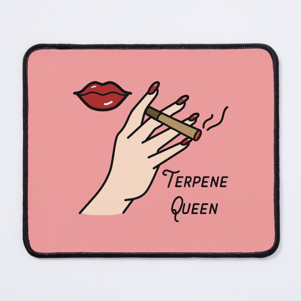 Item preview, Terpene Queen Weed Joint Woman With Red Nails and Lips Design - For Stoners/Smoker Girls 420/Weed/Marijuana/Cannabis/Pot Lovers designed and sold by SteamParliament.