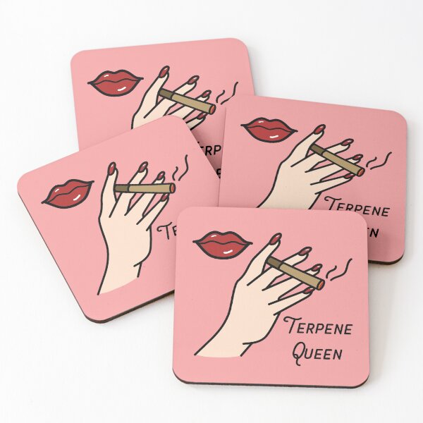 Item preview, Terpene Queen Weed Joint Woman With Red Nails and Lips Design - For Stoners/Smoker Girls 420/Weed/Marijuana/Cannabis/Pot Lovers designed and sold by SteamParliament.