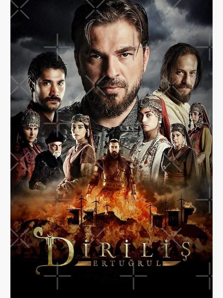 "Dirilis Ertugrul Original Poster" Sticker for Sale by nellieproach