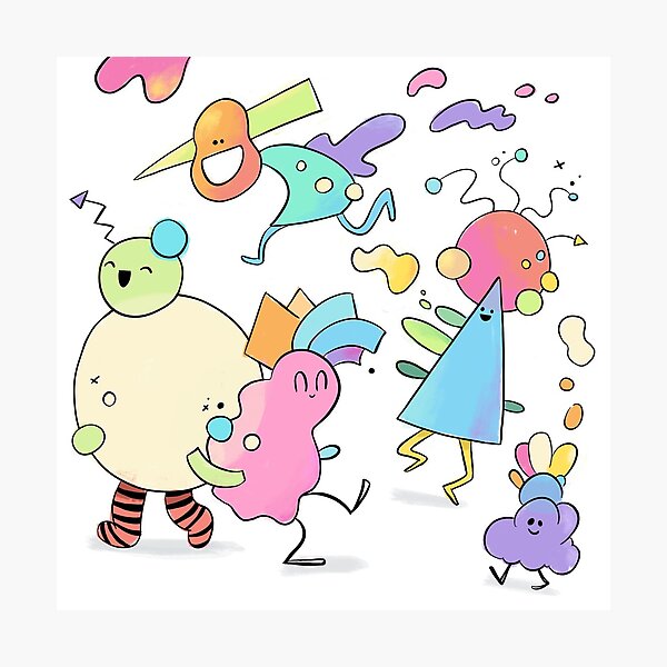 Color party Photographic Print