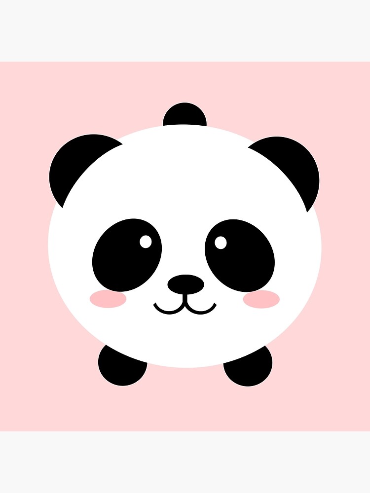 Kawaii Panda | Art Board Print