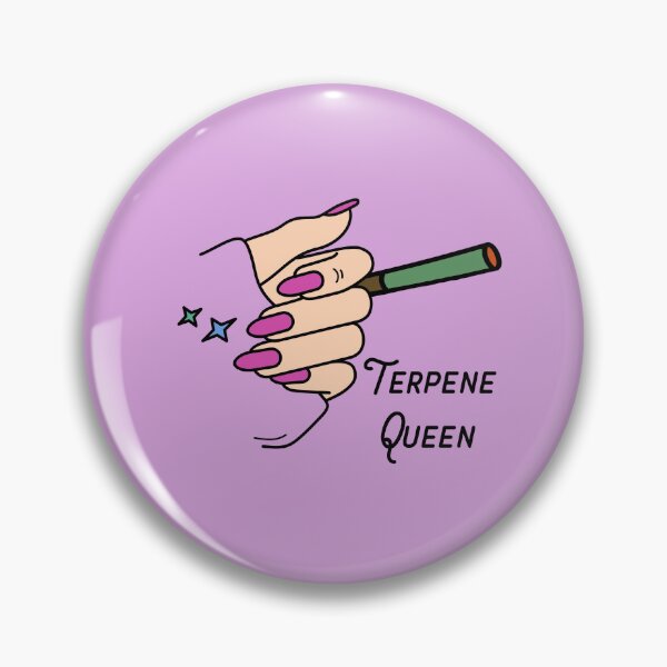 Item preview, Terpene Queen Weed Joint Woman With Hot Pink Nails Design - For Stoners/Smoker Girls 420/Weed/Marijuana/Cannabis/Pot Lovers designed and sold by SteamParliament.