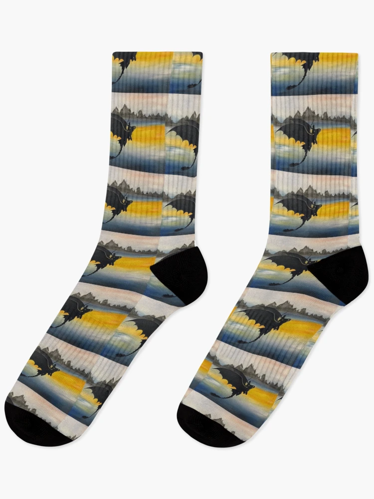 Thumbnail 1 of 5, Socks, Toothless Dragon Rider designed and sold by Abby DuBose.