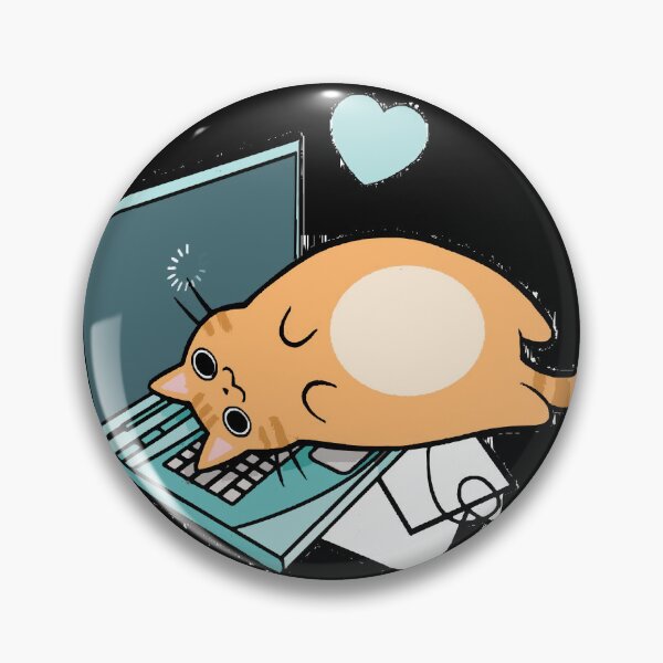 Item preview, Cute Laptop Cat designed and sold by OCONNORTUCKER.