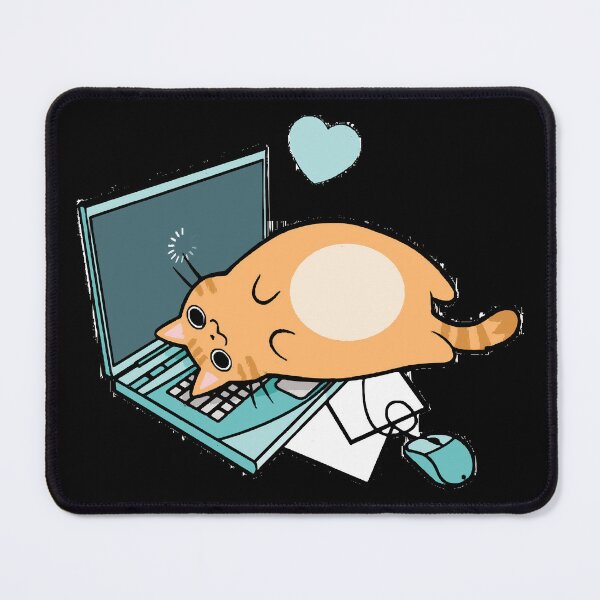 Item preview, Cute Laptop Cat designed and sold by OCONNORTUCKER.