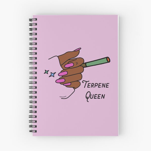 Item preview, Terpene Queen Weed Joint Black Woman With Hot Pink Nails Design - For Stoners/Smoker Girls 420/Weed/Marijuana/Cannabis/Pot Lovers designed and sold by SteamParliament.