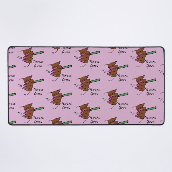 Item preview, Terpene Queen Weed Joint Black Woman With Hot Pink Nails Design - For Stoners/Smoker Girls 420/Weed/Marijuana/Cannabis/Pot Lovers designed and sold by SteamParliament.