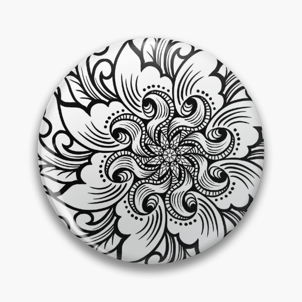 Item preview, Circle Mandala Design drawing, Zen Art designed and sold by sarodigiart.