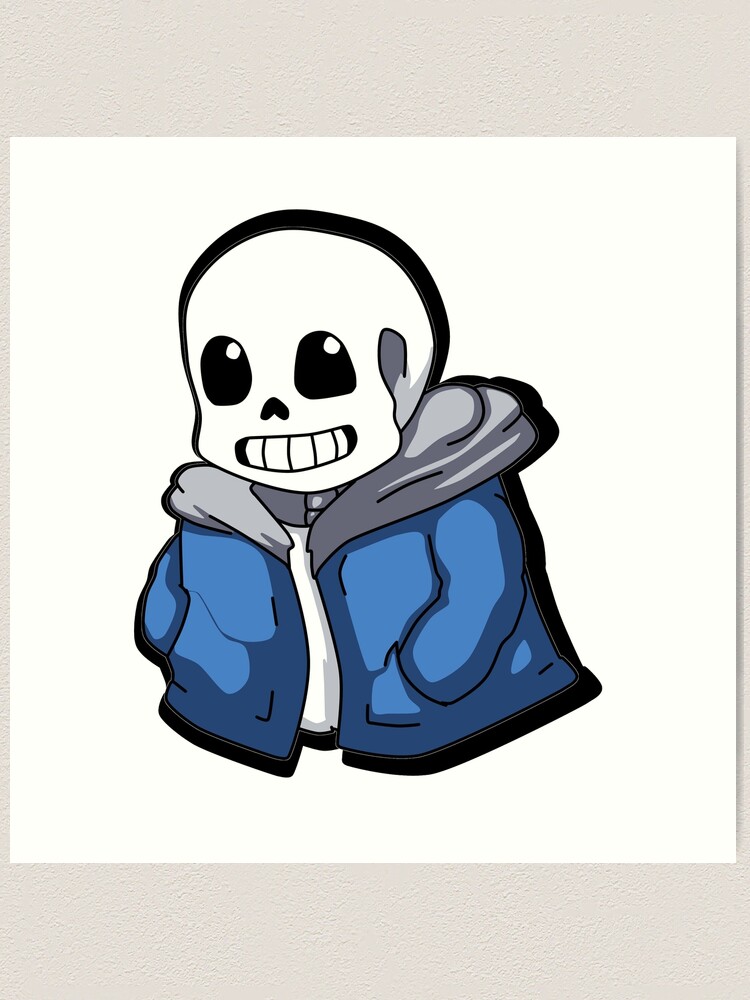 Sans Undertale Photographic Print for Sale by KrakenTShirts