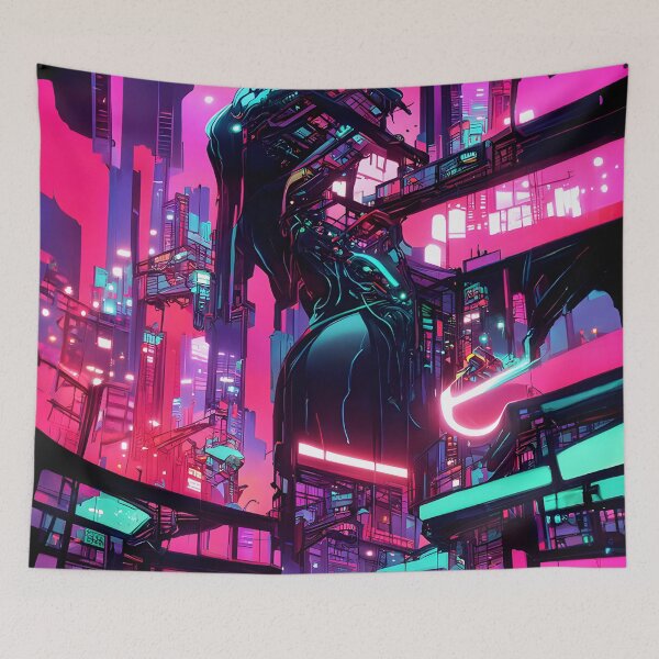 Item preview, Sunset CyberCity designed and sold by NeoLiquid.