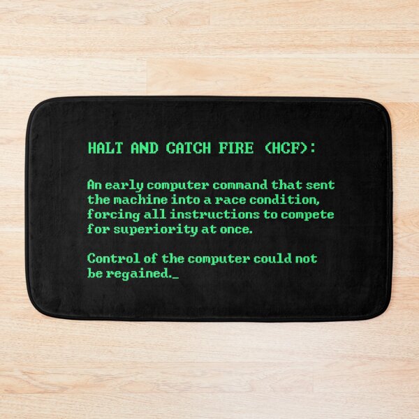 Item preview, Halt and Catch Fire designed and sold by GaiaKi.