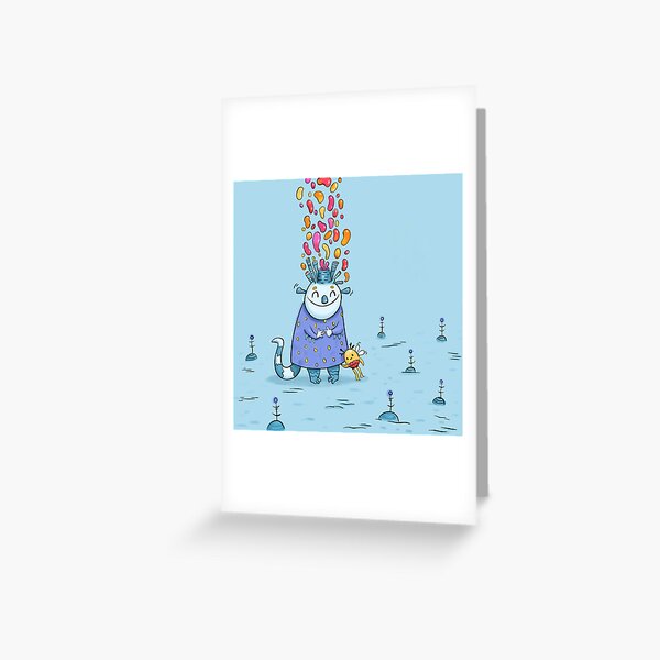 Excitement Greeting Card