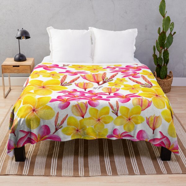 Item preview, Sweet Plumeria designed and sold by WaterStrokesArt.