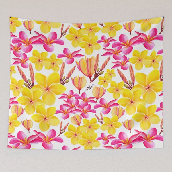 Item preview, Sweet Plumeria designed and sold by WaterStrokesArt.
