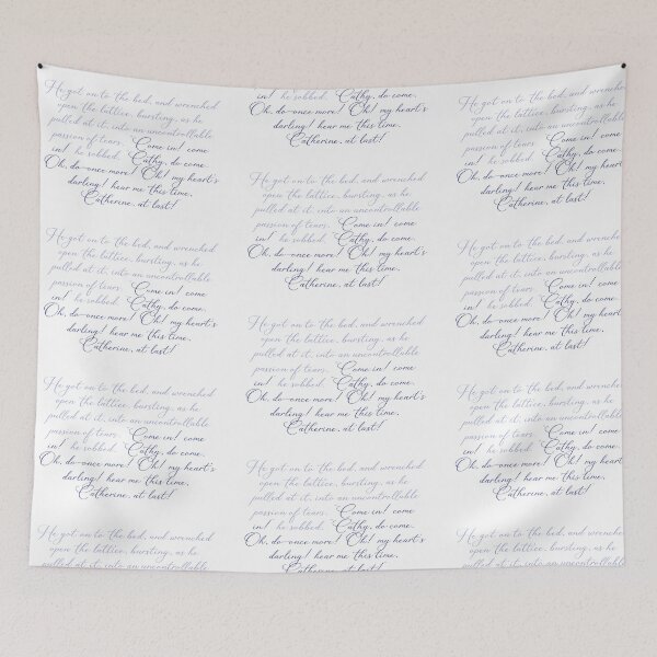 Item preview, Wuthering Heights Heathcliff Quote designed and sold by rissidesigns.