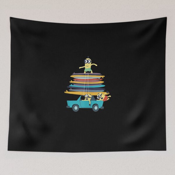 Item preview, Despicable Me Minions Dave Kevin Stuart Summer Surf designed and sold by RonRenschler.