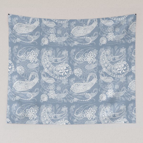 Item preview, Paisley clouds in clear sky designed and sold by DreaMground.