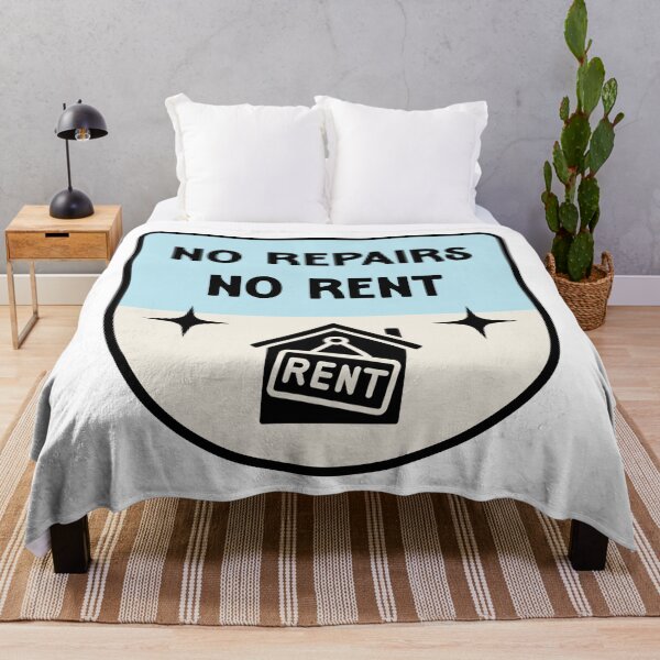 Item preview, No Repairs No Rent - Anti Landlord designed and sold by Picket Club.