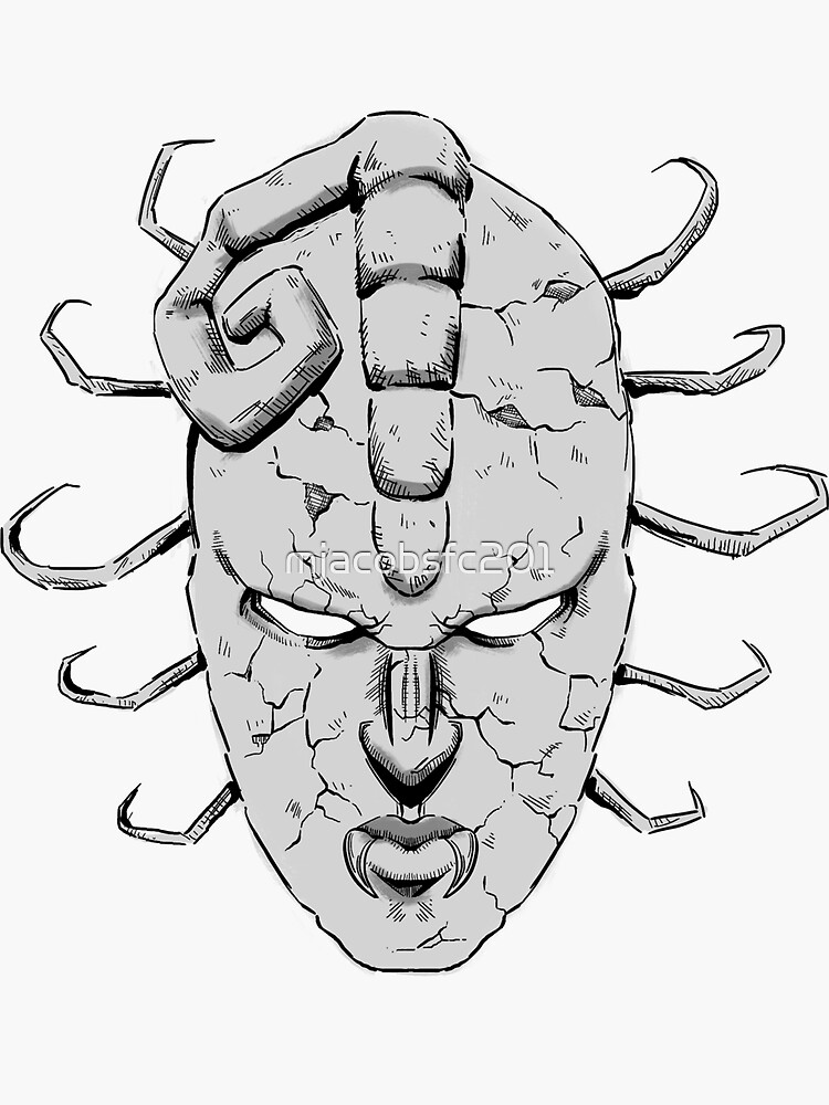 "Anime mask manga sketch" Sticker for Sale by mjacobsfc201 Redbubble