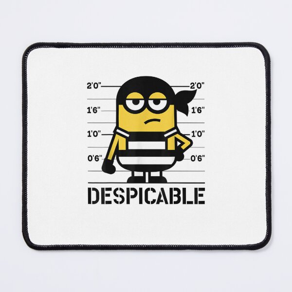 Item preview, Despicable Me Minions Bad Guy Mugshot Graphic designed and sold by MatthewChinault.