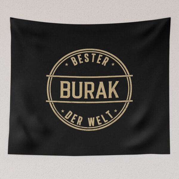 Item preview, Bester Burak Der Welt Funny Men's Name designed and sold by Torokjakab.