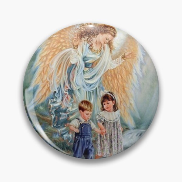 Item preview, Angel Overlooking Small Children designed and sold by Rowena Jones.