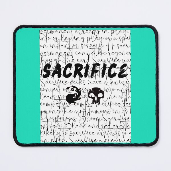 Item preview, Sacrifice definition MTG Red and Black Pips designed and sold by EagleTeeshop.