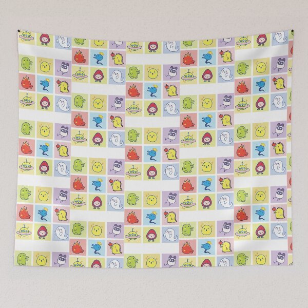 Item preview, Tamagotchi Character Collage designed and sold by EagleTeeshop.