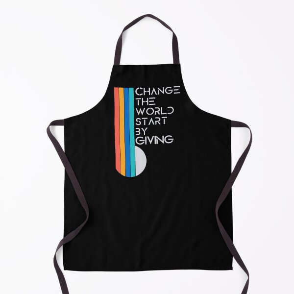 Item preview, Change the World Start By Giving - Vintage Retro Design designed and sold by jamie Omahen.